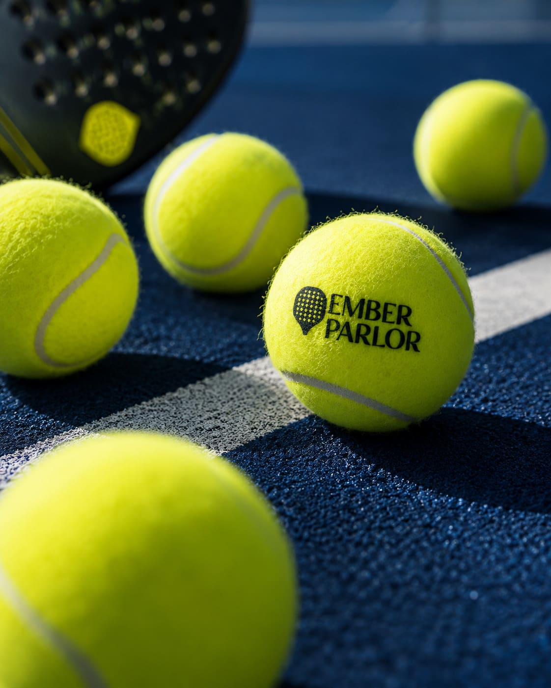 Padel players of every generation at Ember Parlor
